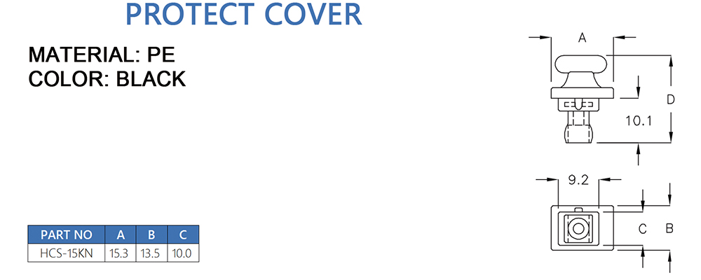 Protective cover HCS-15KN